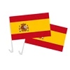 Bandera española del coche