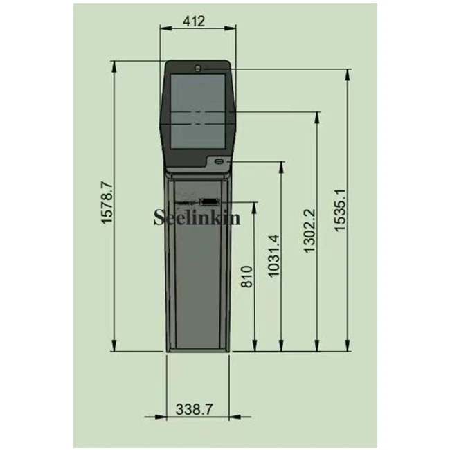 Interactive cash QR restaurant self order digital touch screen stand pc manufacturer internet floor standing payment kiosk