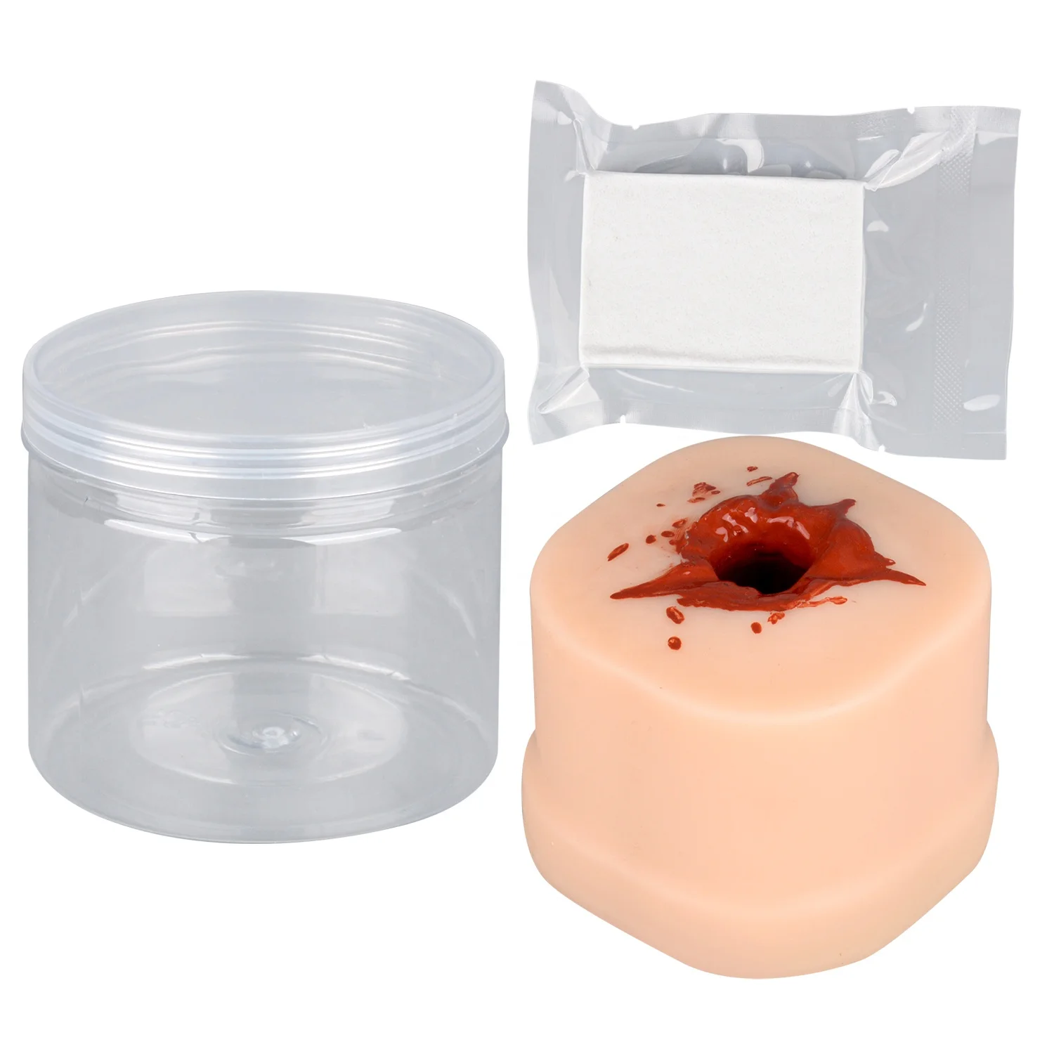 TCCC Course Gunshot Wound Packing Trainer for Tactical Combat Casualty Care