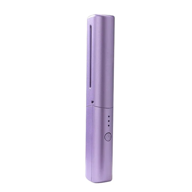 New arrival custom colors portable USB rechargeable cordless wireless stylish mobile hair mini straightener