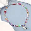 Collier de perles de rocaille Panda