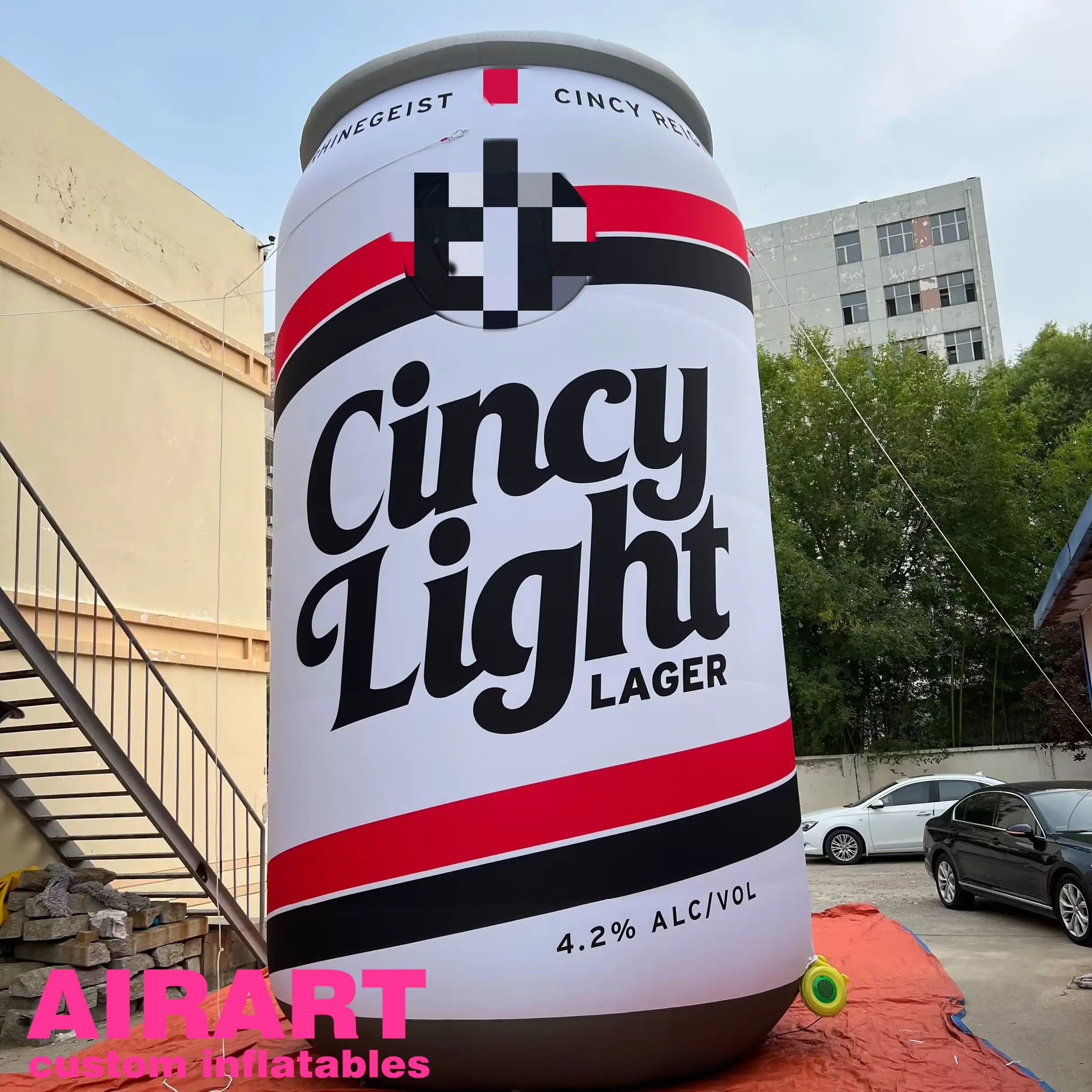 20ft High Inflatable Giant Can - Custom Promotional Event