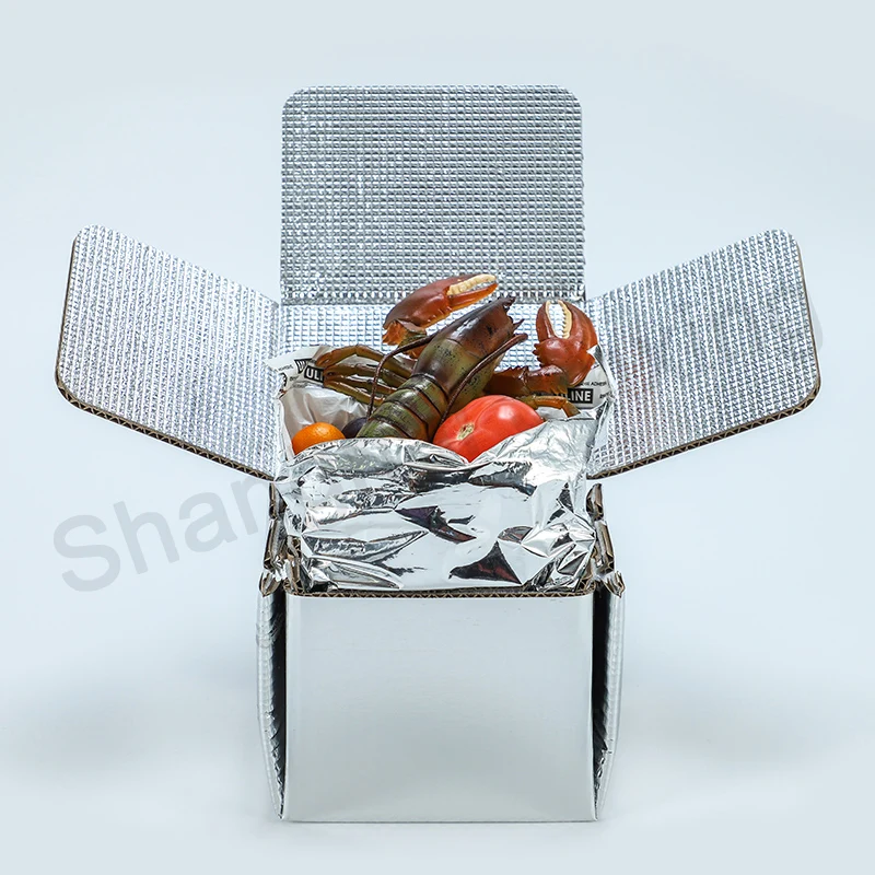 
Раствор для различных пищевых продуктов, цепочка для охлаждения, изоляционная коробка из алюминиевой фольги, сумка-холодильник 