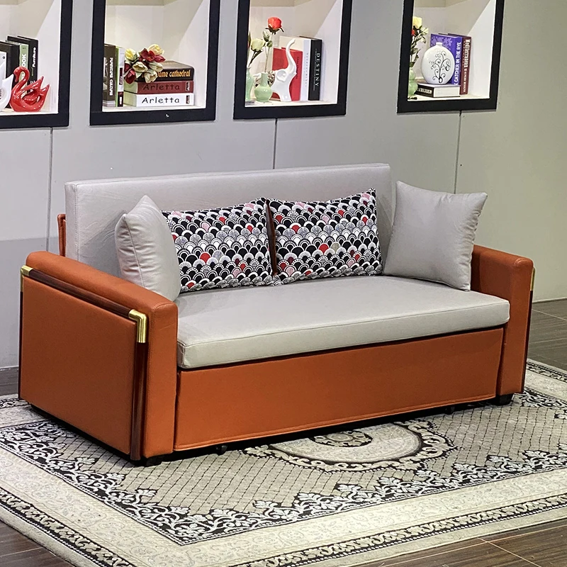 Shunlinghang New Multifunctional Sofa Bed Living Room Bedroom Apartment  Double Sofa Storage Home Sofa Set Special Price Sale