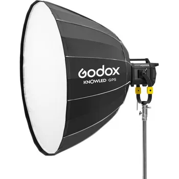 Godox GP3 GP4 GP5 Parabolic Softbox for KNOWLED MG1200Bi Bi-Color LED Light White Circular Parabolic Softbox product image