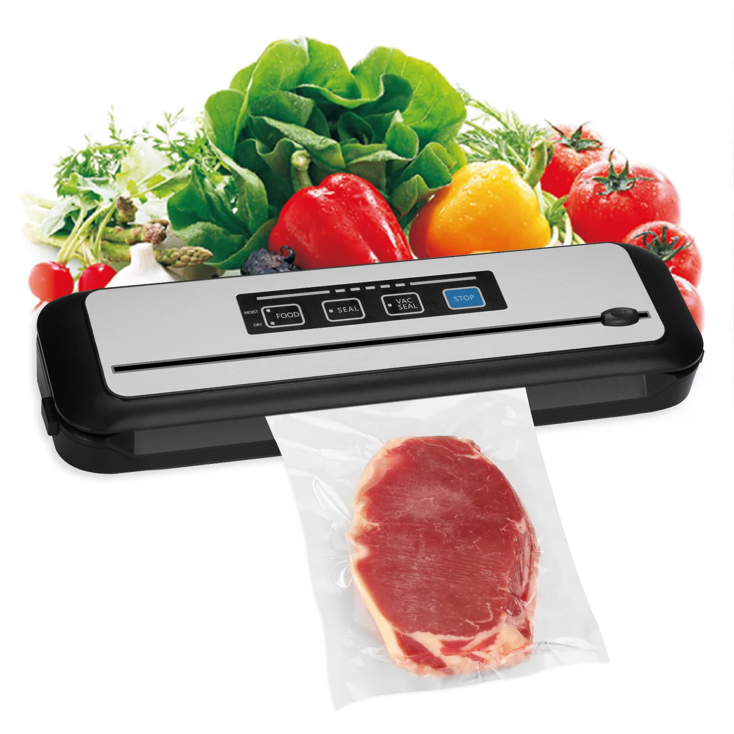 Inkbird Vacuum Sealer Machine with Starter Kit INK-VS01 for Food Preservation US Type / Factory in China