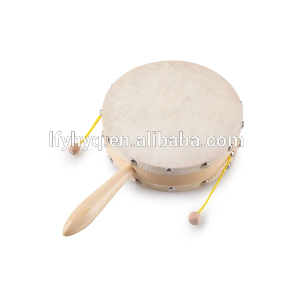 Китайская традиционная деревянная детская игрушка-погремушка domroo