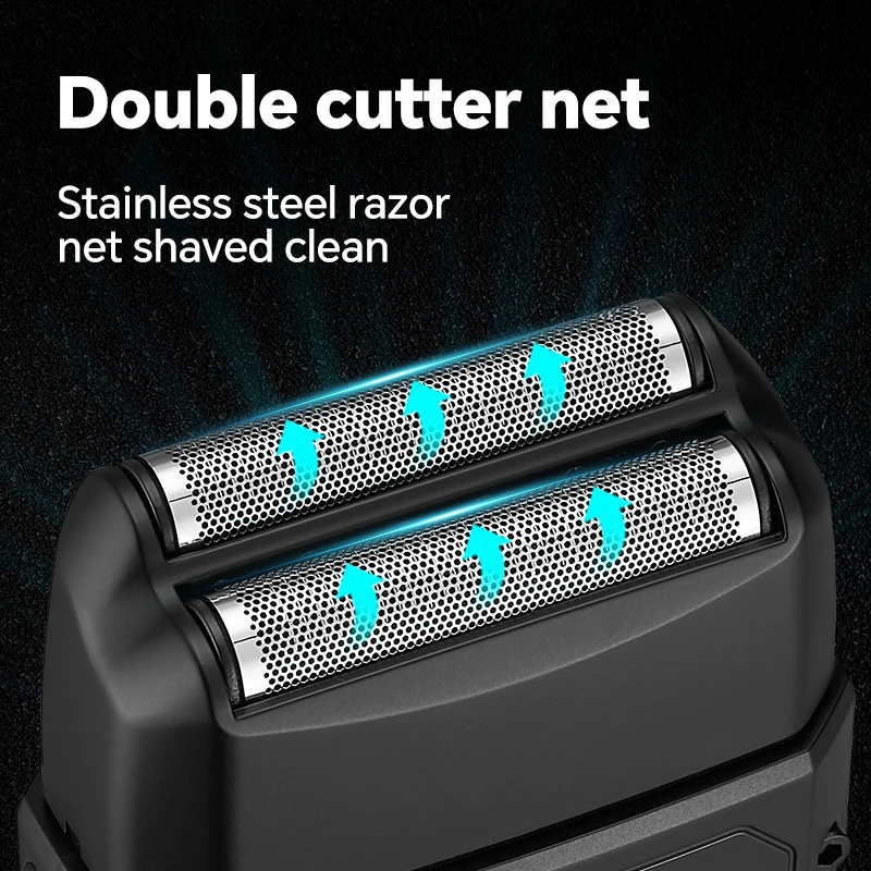 Dual Blade USB Charging Electric Shaver Full Body Water Washing Model for Whitening Optical Head for Household and RV Use details