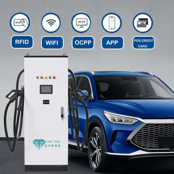 80-200kw Ev Charging Station Electric Car Gbt Charging Port Dc Ccs ...