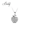 Brass with 18K White Gold Plated