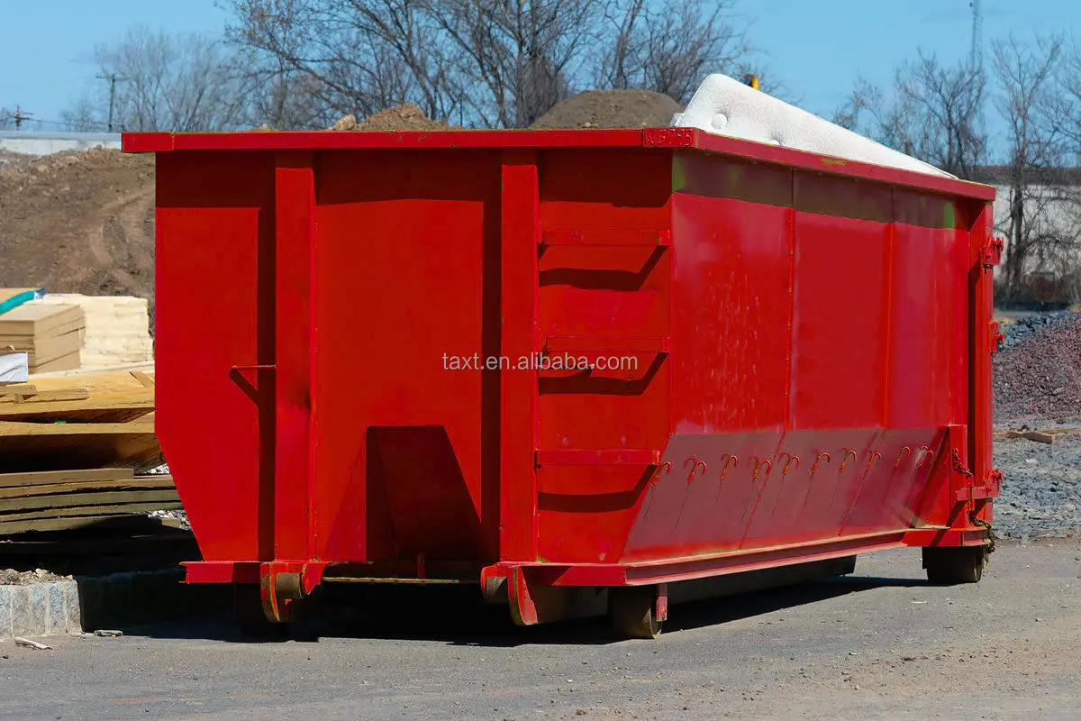 10 Yard Recycling Roll Off Bin Dumpster Hook Lift Bin Roll Off Dumpster