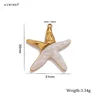 Gold Starfish Charm