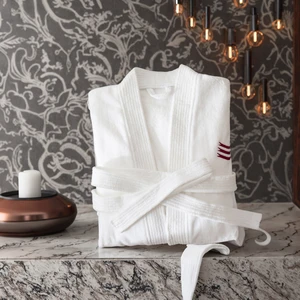 CHENHONG Custom Logo Modern Professional Unisex Casual Long Sleeve 100% Cotton Terry Breathable Bathrobe Spa Gown Couples Towel