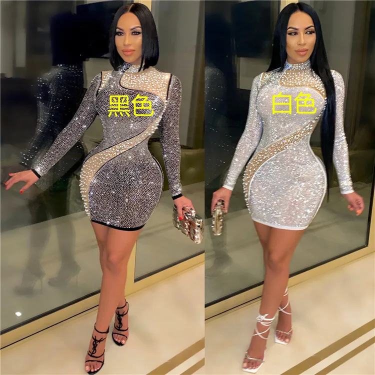 New Women's Sexy Skinny Hip Bodycon  Dress party dresses women dress elegant