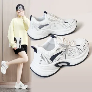 QZH2120 High Quality Women's Sports Sneaker Breathable Walking Style Track Runner Shoes for Summer Autumn New Arrival Models