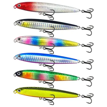 Bass Fishing Slow Sinking Minnow Swim Baits Pencil Popper Long Casting Crankbaits Sinking Pencil Lure – Minnow – view 2