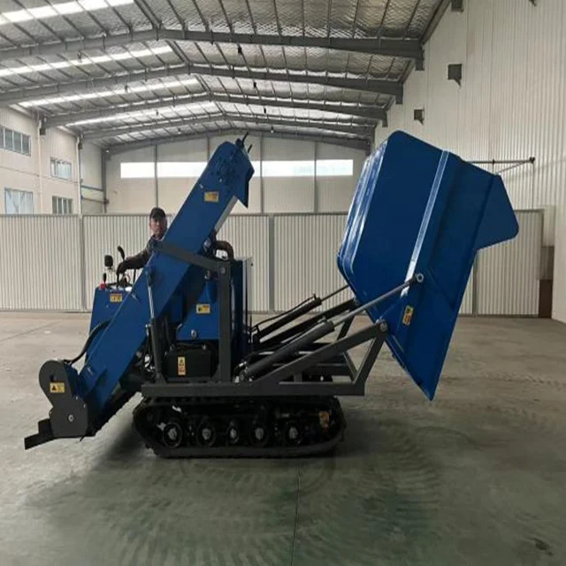 HINDA Cow Farm Using Cattle Manure Collecting Vehicle 2m3 Cow Dung Cleaning Truck