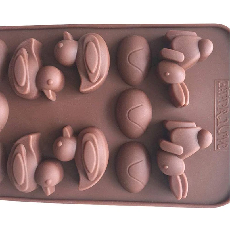 cartoon mold duck rabbit egg silicone