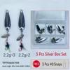 Midge Silver Venom 2,2 g, boîte de 5 pièces