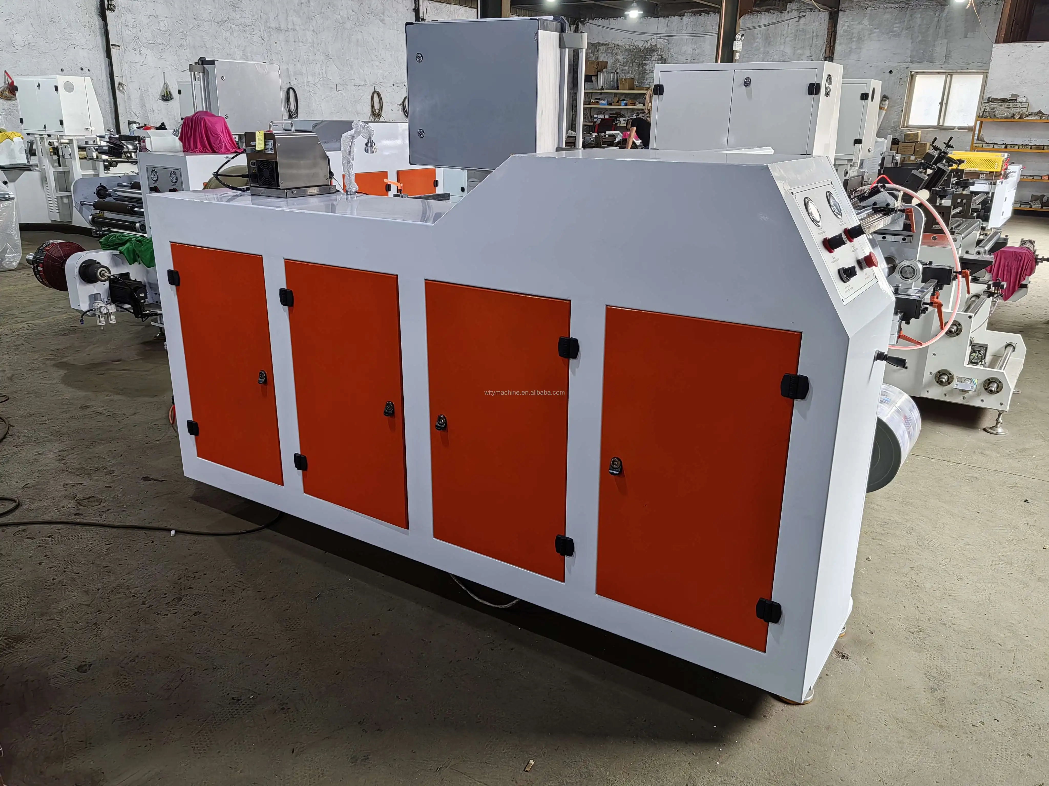 PVC PET Shrink Sleeve Gluing Machine Shrink Sleeve Seamer for Bottle Package