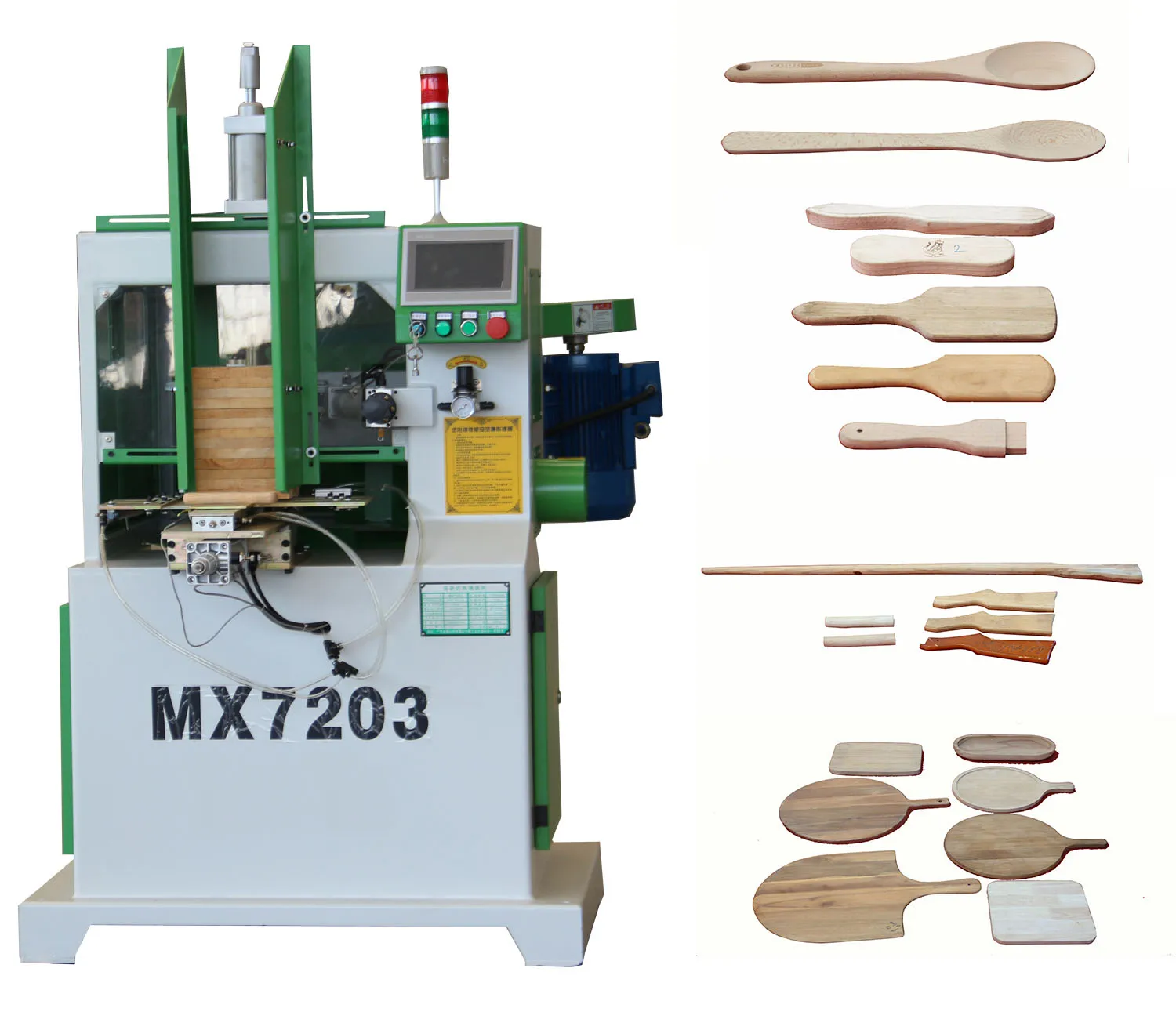 Paint Brush Making Machine Cnc  Auto Wood Copy Shaper Machine