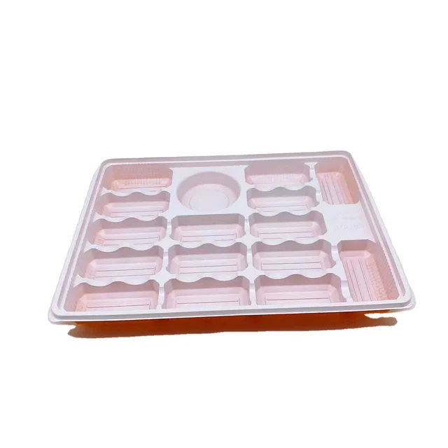 Disposable packaging box   15+1  grid dumpling tray  takeout packaging box