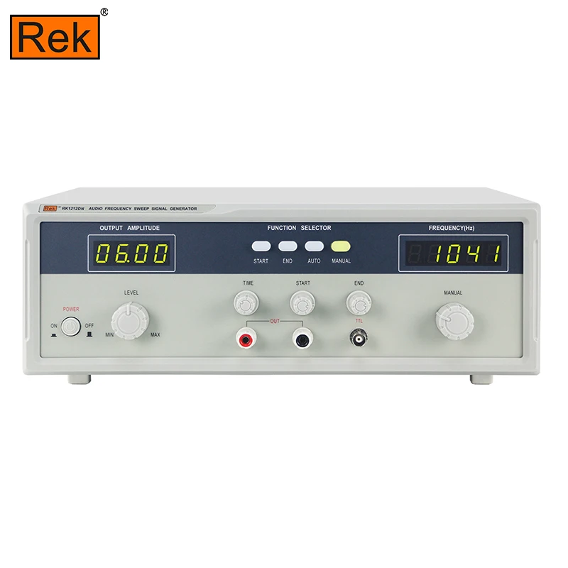 REK RK1212DN Low Frequency Audio Signal Generator Signal Source 20Hz-20kHz 40W 110V From