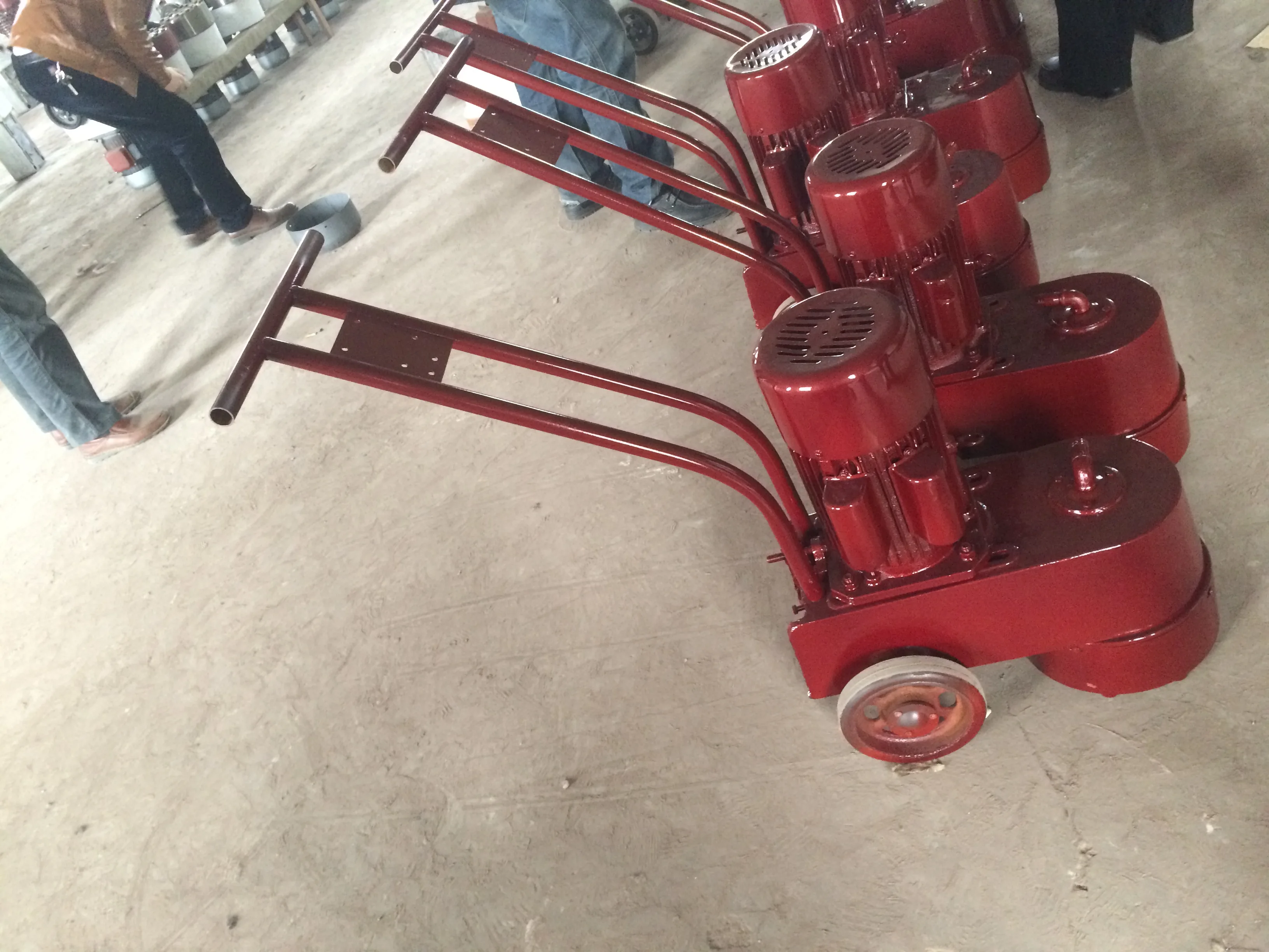 Высокоэффективный алмазный шлифовальный станок терраццо дорожный напольный дробеструйный