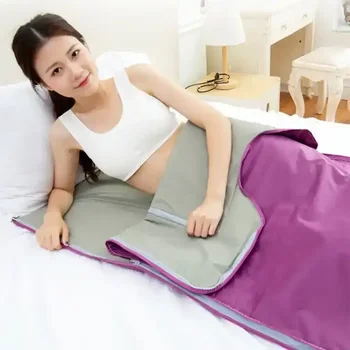 Customized Portable Zipper Far Infrared Sauna Blankets Body Firming and Weight Loss Detox Blanket