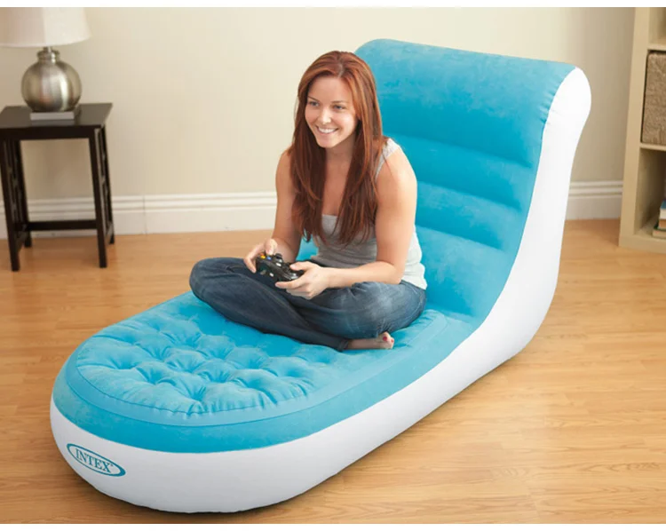 Intex 68880 Inflatable Lounge Chair Home Furniture PVC Box Modern