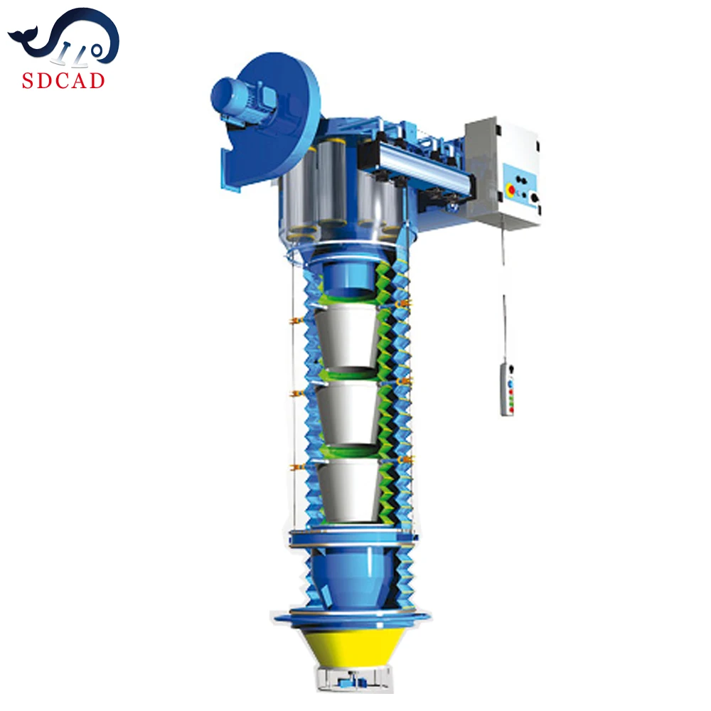 High Quality Cement Telescopic Loading Chute for Bulk Truck
