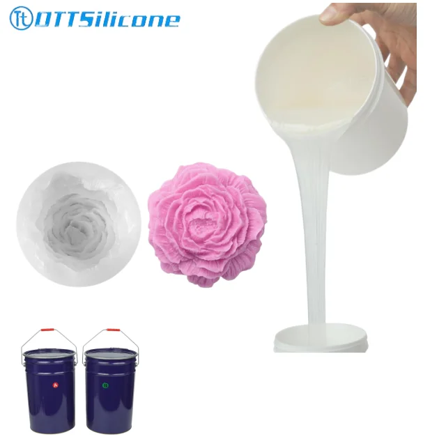 Soft Liquid Silicone Rubber for silicone molds making RTV-2 Silicone Rubber