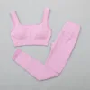 Reggiseno+leggings fucsia
