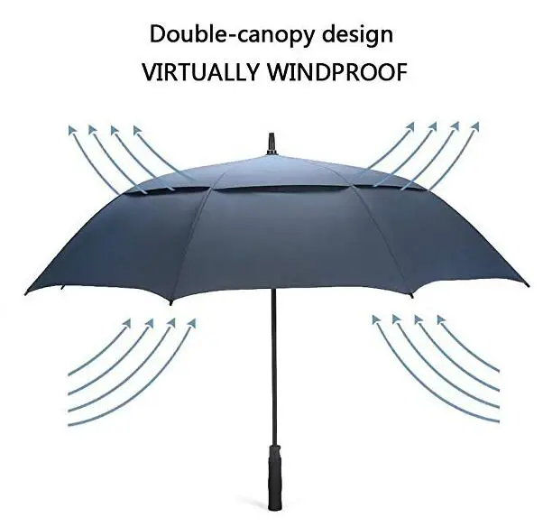 Wholesale Cheap Automatic Open Business Golf Big Umbrella Windproof ...