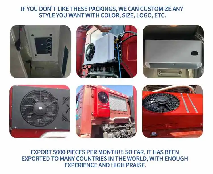 Electric Air Parking Conditioner Roof Conditioning Bus Powered 12v 24v ...