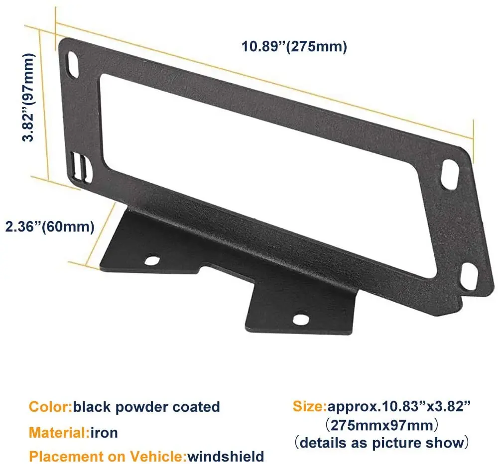 foger vape refill near me 2010-2019 Dodge Ram 2500 3500 Fog Light Pods Bumper Bracket main image 1