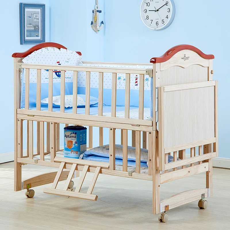 Lit A Bascule Pour Enfants 1 Piece Moderne Meuble De Soins De Jour Berceau En Bois Durable Buy Garderie Lits Bebe Berceau A Bascule Bois Enfants Lit Product On Alibaba Com