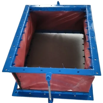 High Temperature and Fire resistance fabric and Silicone Rubber skin non-metallic fabric expansion joint compensators