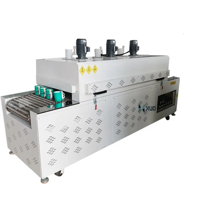200c Infrared Tunnel Dryer Continuous Thermoforming Oven Industrial Convection Furnace