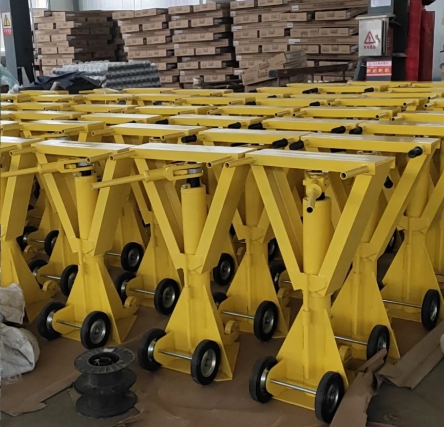 80000lbs/100000lbs Capacity Ratchet Beam Trailer Stabilizer Jack Buy