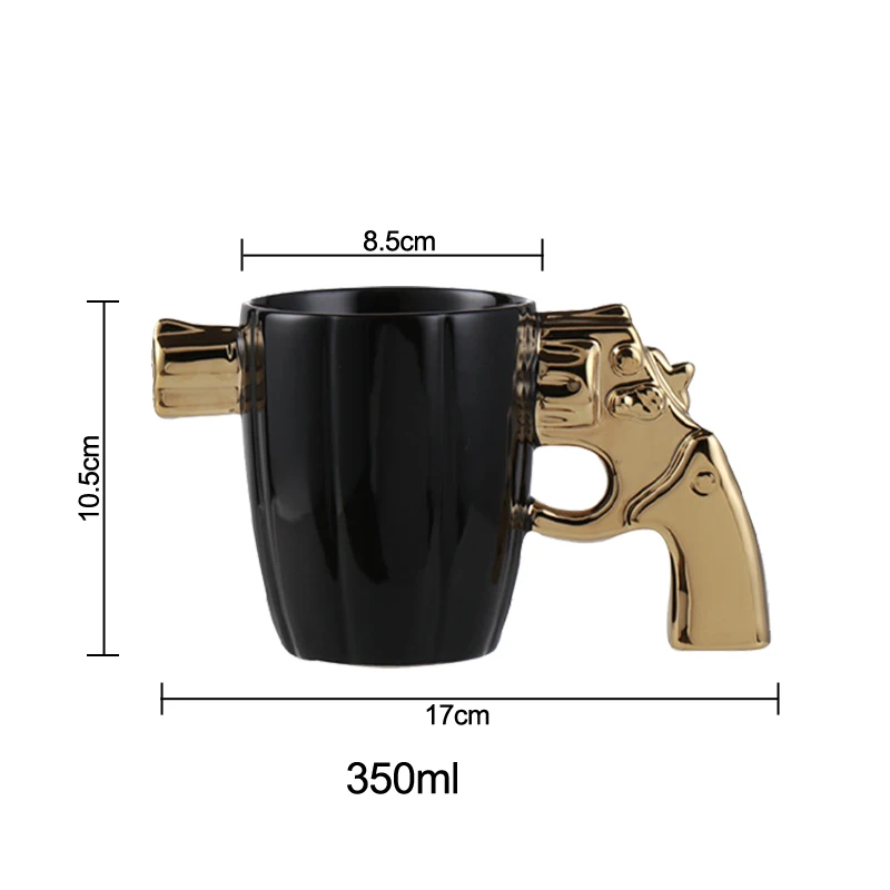 ceramic gun mug