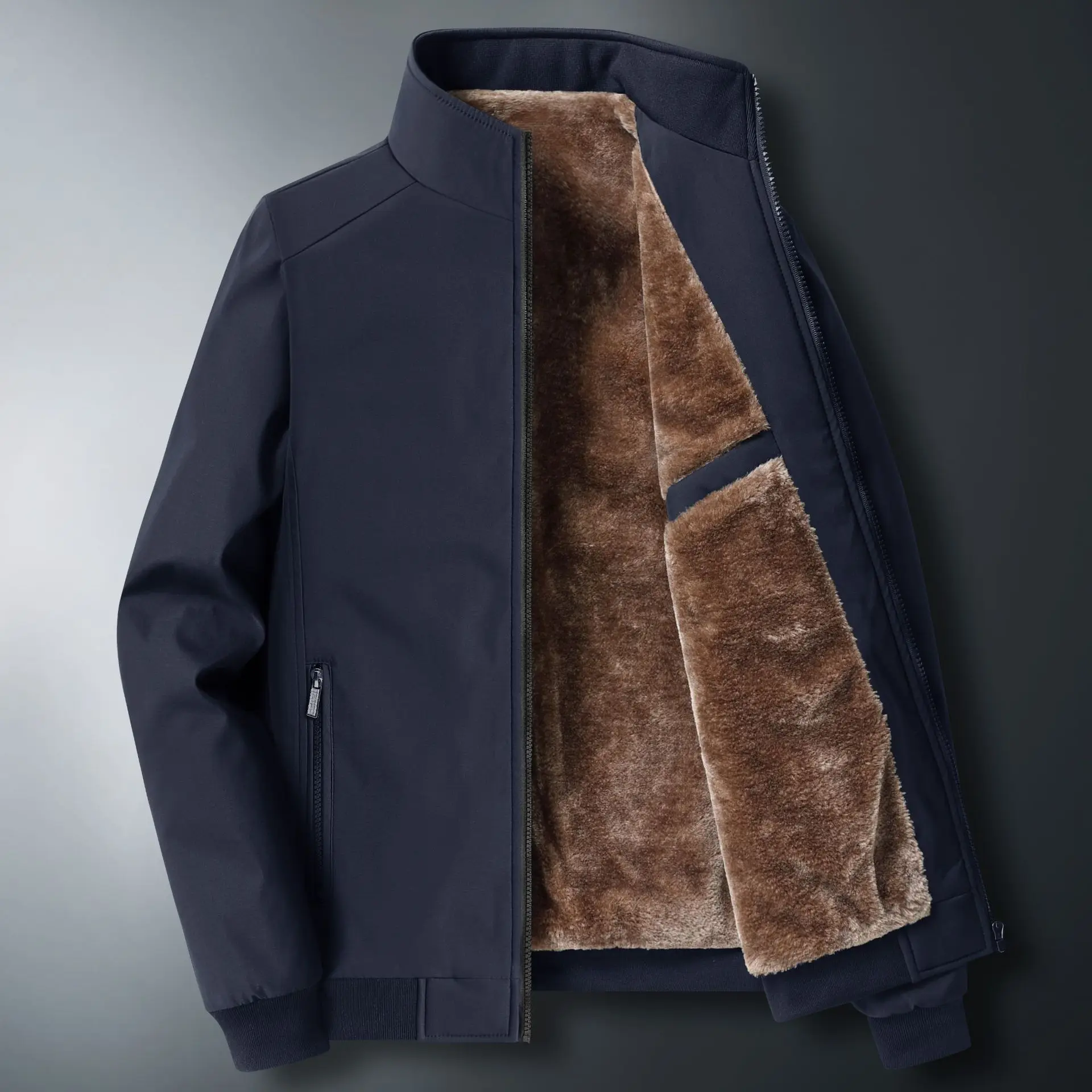 Custom Size High Quality Vest Fleece Jackets For Men Plus Size Men ...
