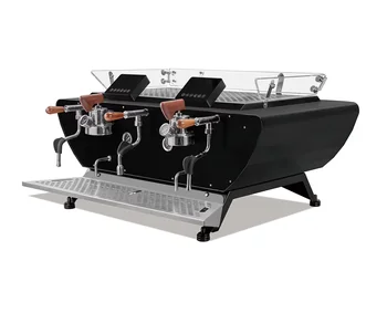 Nice look dual boiler espresso machine commercial espresso machine touch screen espresso coffee machine with grinder