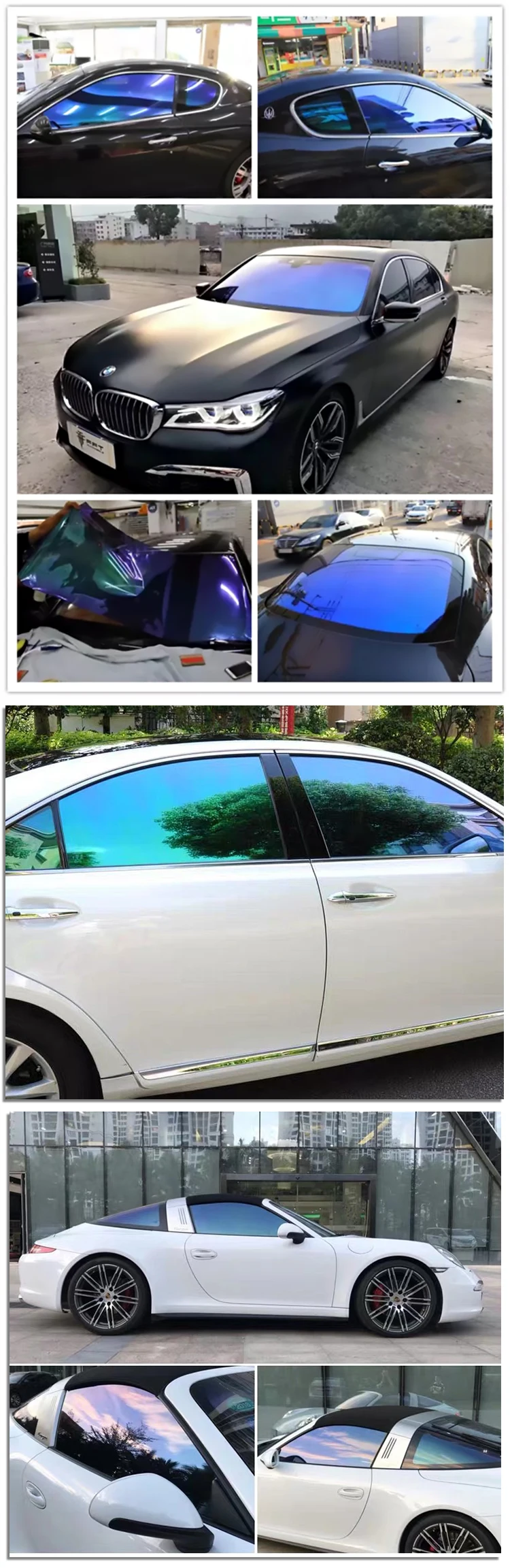 Ready Ship Chameleon Car Window Glass Tint Film Solar Tinting Film Car