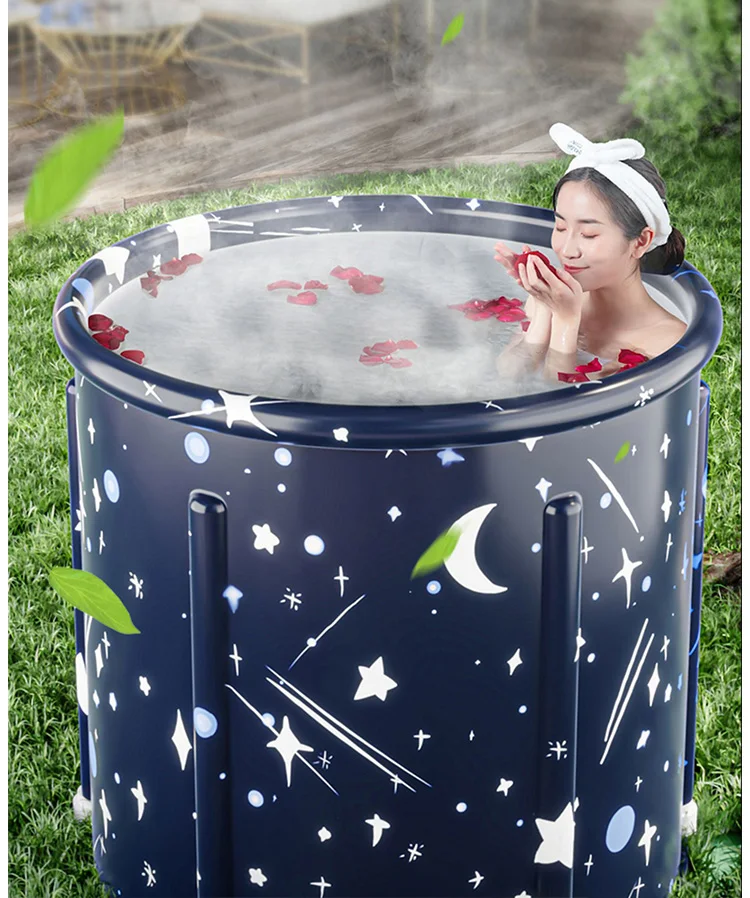 Whole Sale Foldable Bathtub Freestanding Folding & Soaking Spa Bath Tub