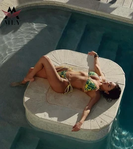 MLY Custom Bikinis 2 Piece Woman Swimming Costume Sexy Women in Bikini Swimwear