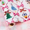 Lazo de Navidad Rosa
