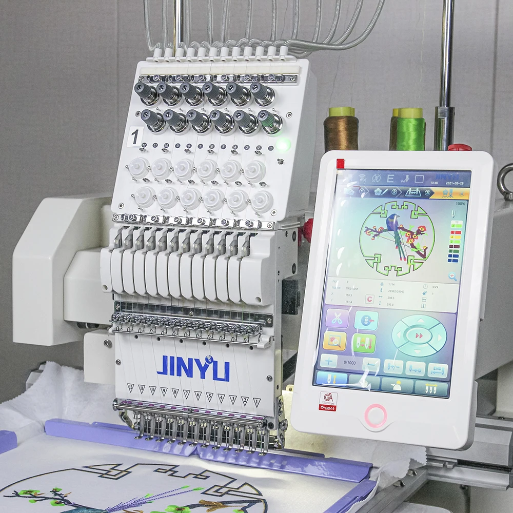 JCM-1201 sinsim вышивальная машина для дома вышивальной машины одноголовная