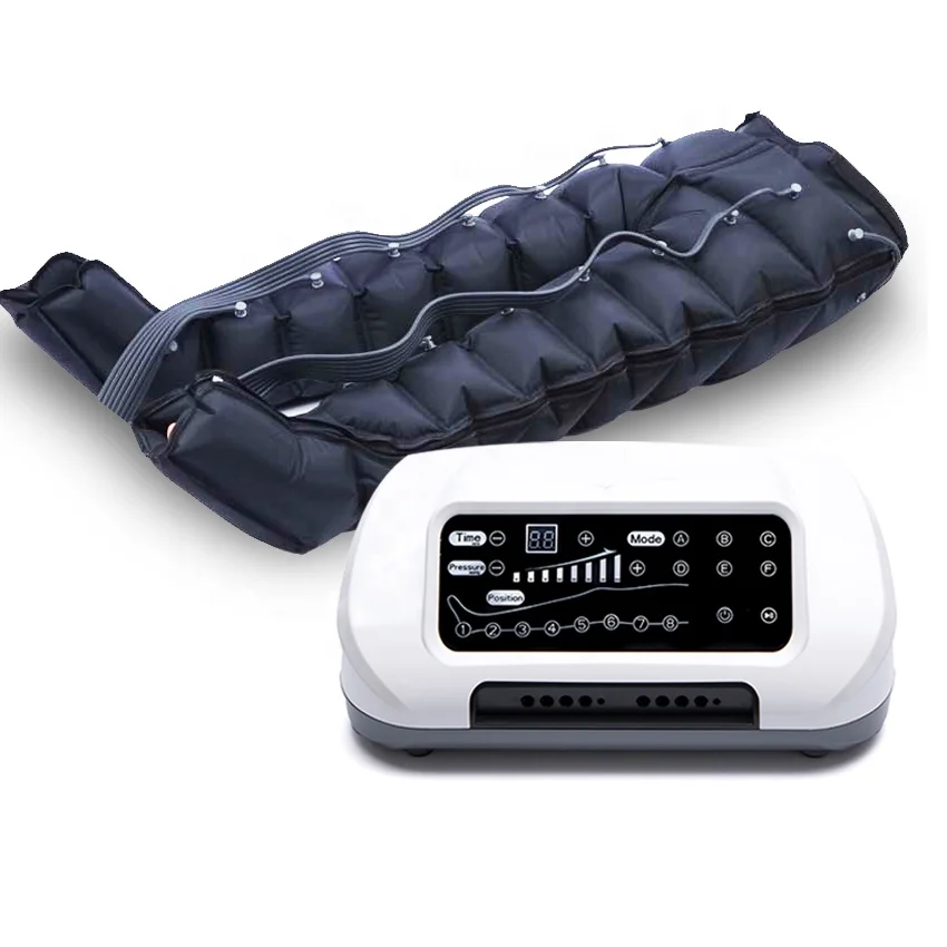 Pressotherapy Device Air Compression Leg Massager 6 Modes 8 Chambers Pneumatic boots Lymphatic Drainage Massage Recovery System supplier