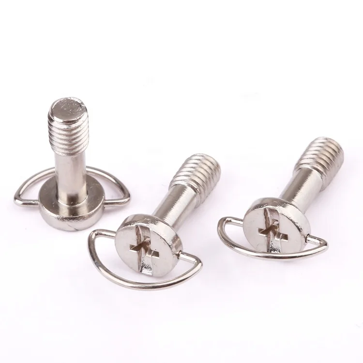 Phillips quick release fasteners machine screw nickel carbon steel screws for computer monitor